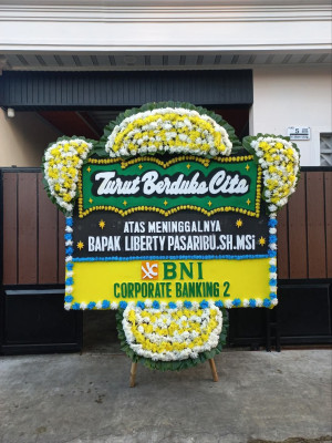 Papan Bunga Duka di Payung Sekaki